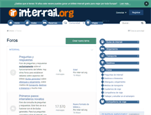 Tablet Screenshot of forums.inter-rail.org